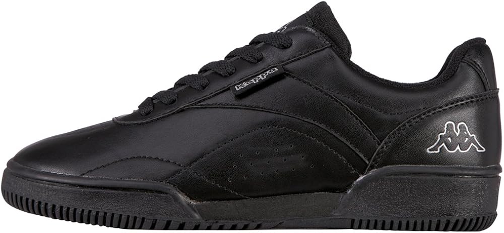 Amazon.com | Kappa Women's Low-Top Trainers, Black Black 1111, 42 | Fashion Sneakers