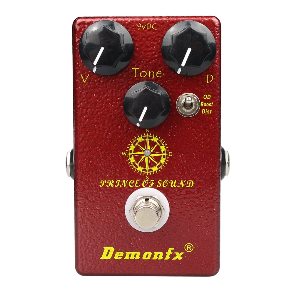 DemonFX PRINCE OF SOUND - Overdrive/Boost/Distortion Guitar Pedal