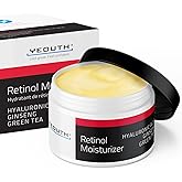 YEOUTH Retinol Cream for Face, Retinol Face Moisturizer for Women and Men with Hyaluronic Acid and Green Tea, Night Moisturizer for a Smoother Appearance 4oz
