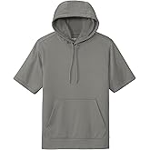 SPORT-TEK Unisex Sport-Wick Fleece Short Sleeve Hooded Pullover
