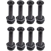 VJ Skateboard Mounting Hardware, Bolts Nuts for Skateboard &amp; Longboard | Complete hardware set with 8 mounting bolts and 8 lock nuts for most skateboards and longboards. Easy to install