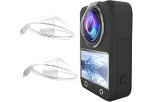 Yunseity Lens Guards, Fit for OSMO 360 Camera, PC Lens Protector Cover with Anti Reflective Coating, High Light Transmittance