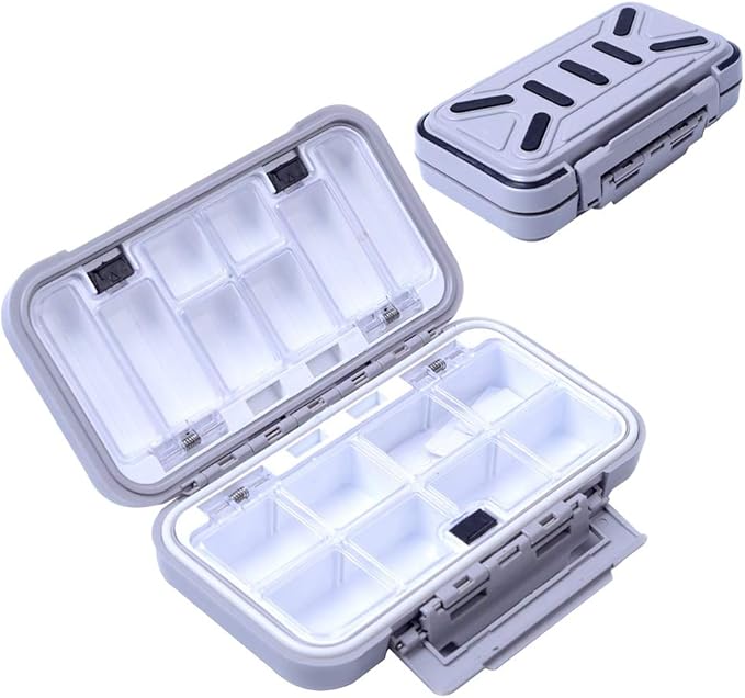 J&T Tackle Box Hook Storage Case Fish Hook Bait Storage Box