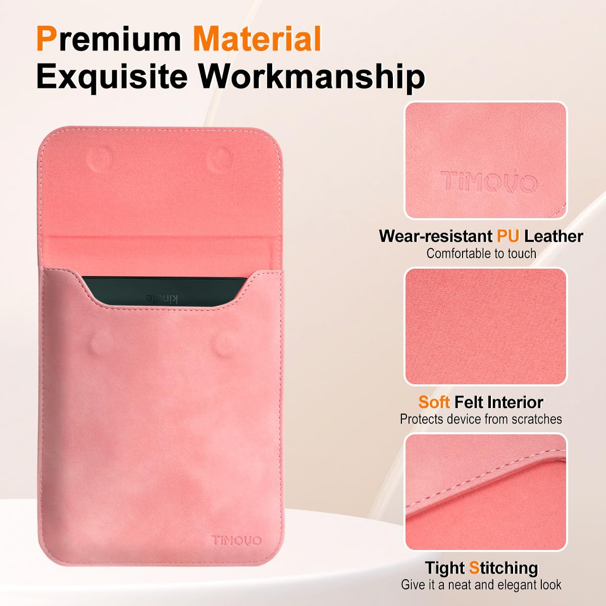 TiMOVO 6 Inch Tablet Sleeve for All-New 6