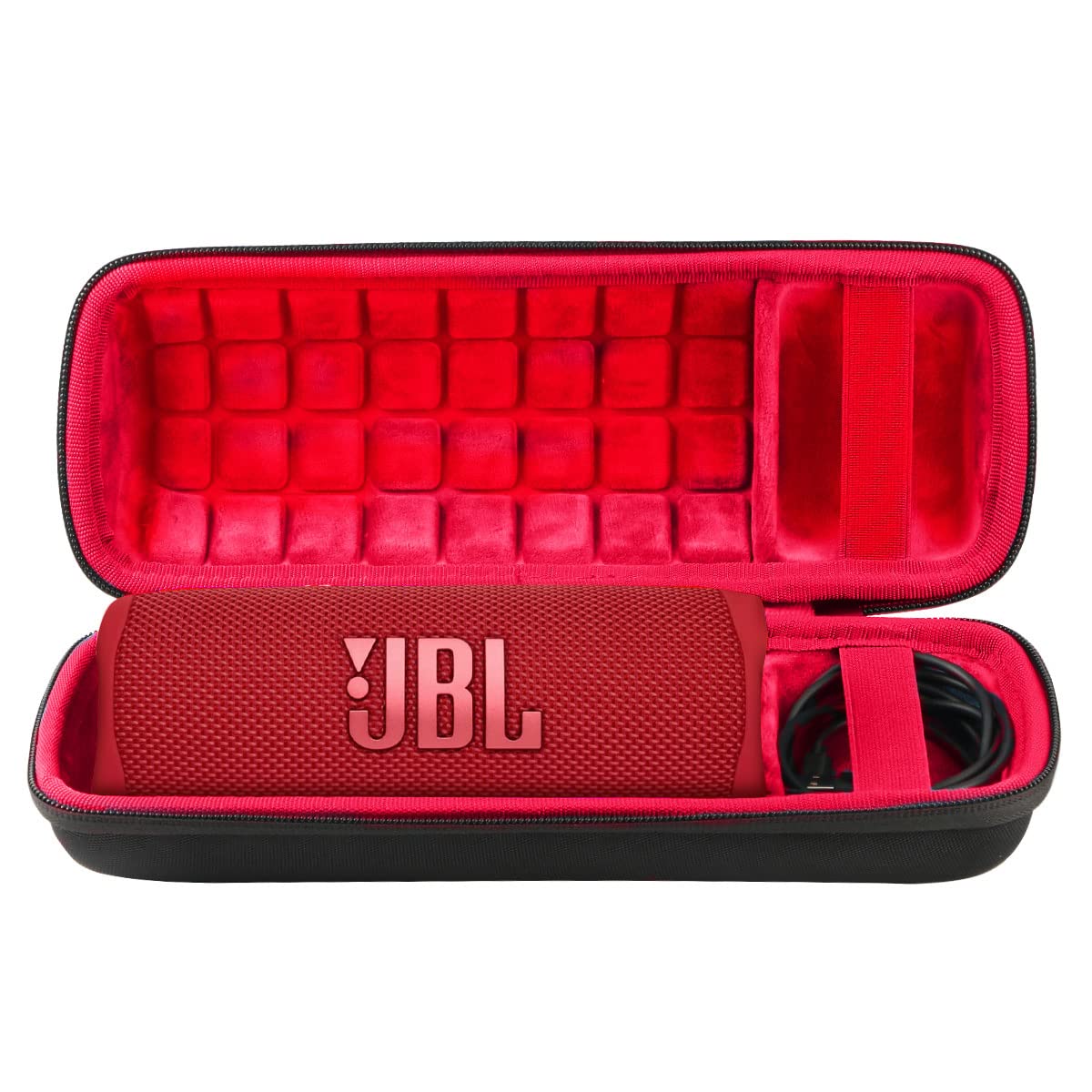 co2CREA Hard Travel Case for JBL Flip 7 Flip6 Flip5 Waterproof Portable Bluetooth Speaker, Case Only