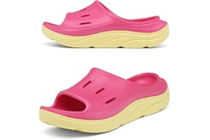 ARCHSUPPORT Unisex Adult Recovery Slides, Women and Men’s Plantar Fasciitis Thick Cushion Sandals with Arch Support, Orthotic Athletic Comfortable Lightweight Slippers for Indoor Outdoor