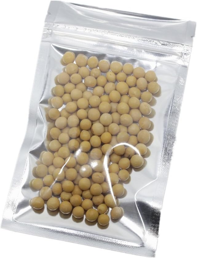 100pcs 10x17.5 cm (4x7 inch) Reuse Clear Front Foil Aluminium Zipper Lock Pouch with Window Heat Seal Airtight Mylar Foil Bags for Zip Bag Reusable Lock Seal Sample Storage Flat Wraps Smell Proof