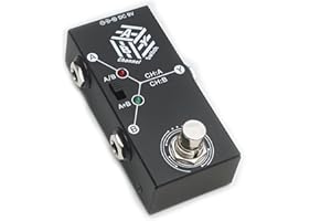 MEDIORAYS ABY Box Line Selector AB Switch Mini Guitar Effect Pedal True Bypass -ABY Channel Switch