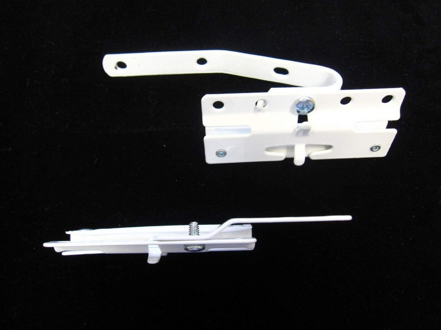 Integra Pair Of Integra Straight Master Slides Metal Corded Curtain Track Overlap Part