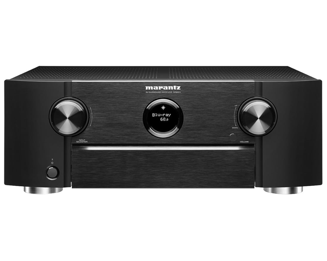 Marantz SR-6011 AV Audio & Video Component Receiver, Black