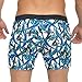 Taddlee Basic Men Swimwear Swimsuits Swim Boxer Trunks Surf Boardshorts XXL Size (M) Blue