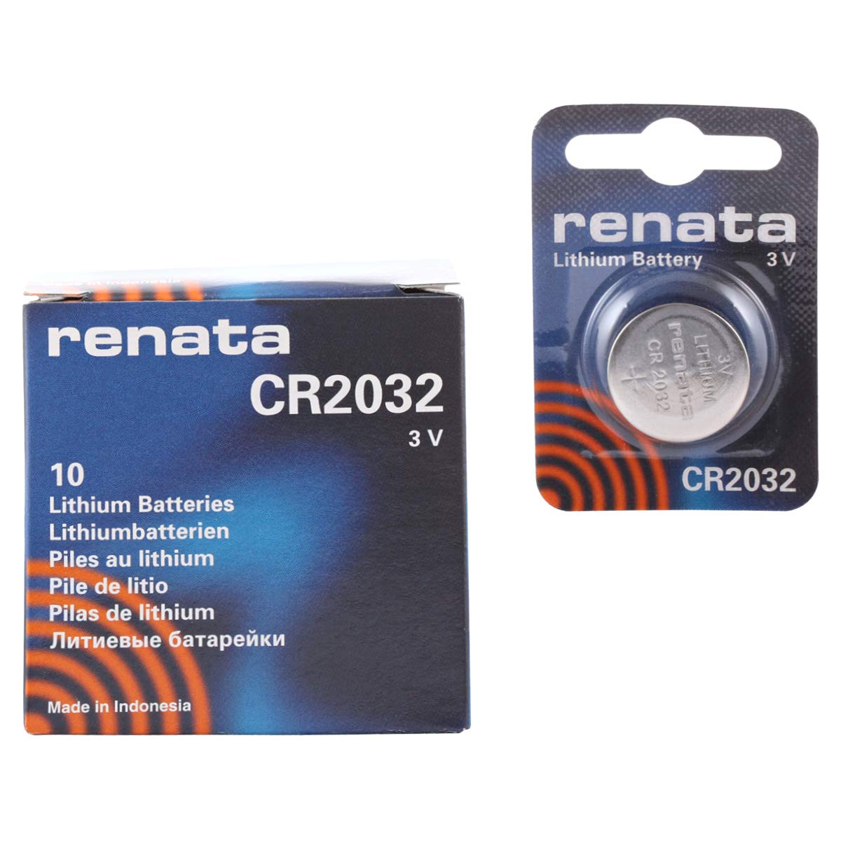 Amazon.com: Renata 10 X 2032 Swiss Made Lithium Coin Cell Battery: Health & Personal Care