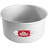 Fat Daddio's PRD-84 Anodized Aluminum Round Cake Pan, 8 x 4 inch