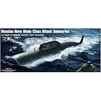 Amazon.com: Hobby Boss Russian Akula Class Attack Submarine Model 