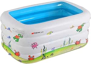 AMINSHAP Piscina Inflable, Piscina Rectangular, Familia Externa