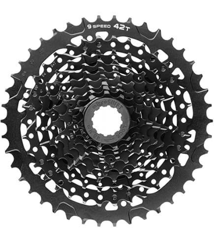 Amazon.com : microSHIFT ADVENT Cassette - 9 Speed, 11-42t, Black