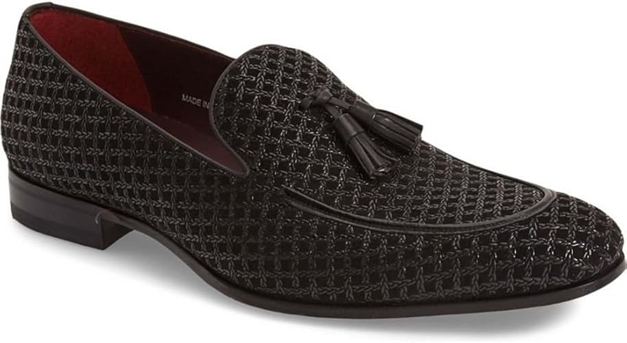 mezlan micro studded loafer