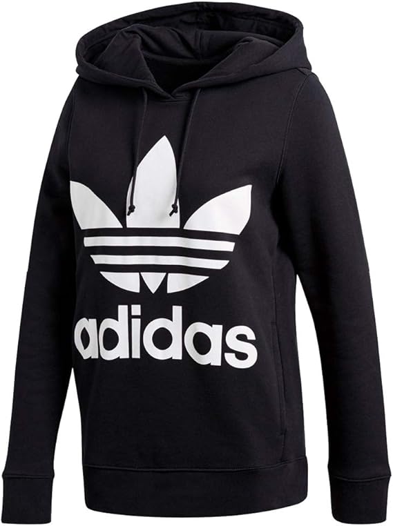 adidas trefoil hoodie ladies
