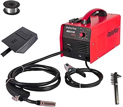 Display4top Portable No Gas Mig 130 Plus Welder Flux Core Wire