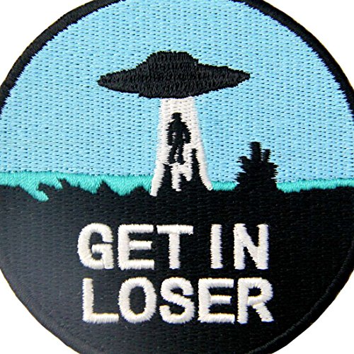 1 Get+Loser+Embroidered+Applique+Emblem