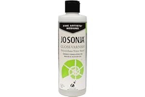 Jo Sonja Polyurethane Varnish Gloss - 8oz Bottle