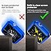 Smiling Apple Watch 3 Case with Built in TPU Screen Protector All-Around Protective Case High Definition Clear Ultra-Thin Cover for Apple iwatch 42mm Series 3 and Series 2 (Blue)