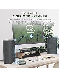Bluetooth, altavoces, Vava VOOM 22 altavoz inalámbrico (30 W EQ de sonido hi fi, Bass, conexión Bluetooth o 3,5 mm, puerto de los controles integrados, Cargador para teléfonos, añadir una segunda altavoz para sistema de cine en casa)