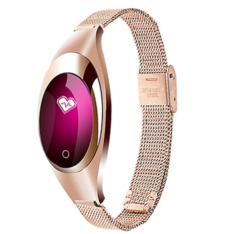 BHYDRY Z18 Frauen Blutdruck & Blutsauerstoff & Herzfrequenzmonitor Smart Bracelet Watch