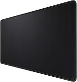 HIHUHEN Gaming Mouse Pad 900x400x3mm XXL Non-Slip Rubber Base Black