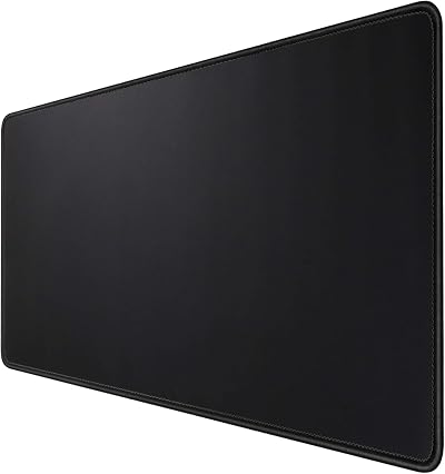 HIHUHEN Gaming Mouse Pad 900x400x3mm XXL Non-Slip Rubber Base Black