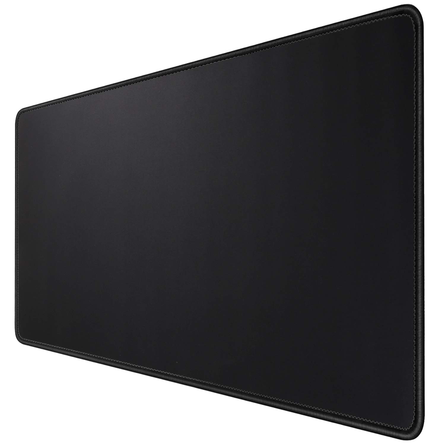 HIHUHEN Gaming Mouse Mat/Large Mouse Pad 900 x 400 x 3mm / XXL mouse pad/large size | improved precision and speed | rubber base for stable grip on smooth surfaces | non-slip (90x40 Black)