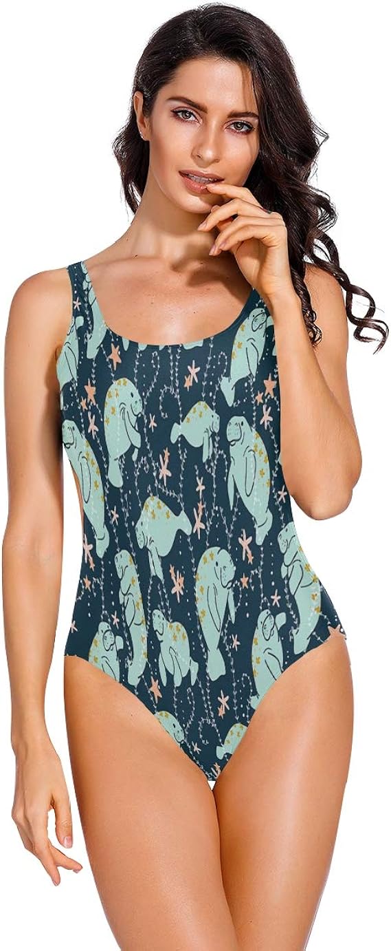 Amazon ビキニ ワンピース水着 マナティー レディース ビーチウエア 連体式 体型カバー 人気 シンプル セクシー サーフィン タンキニ 女性用 スリムウエア おしゃれ オールインワン 競泳 リゾート Uvカット ワンピース 通販