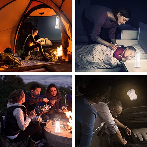 AVANTEK Night Light Camping Lantern USB Charging Magnetized Base (with Flashlight) - Thumbnail 5
