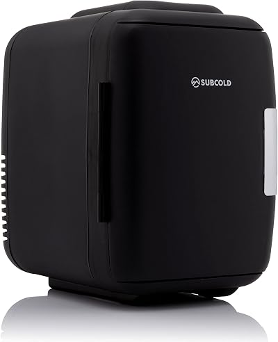 Subcold Classic4 Mini Fridge Cooler & Warmer 4 Litre AC USB Black