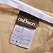 nioBomo 100% Cotton 2-pack Pillowcases Pillow Protectors Hotel Style (King, Beige)