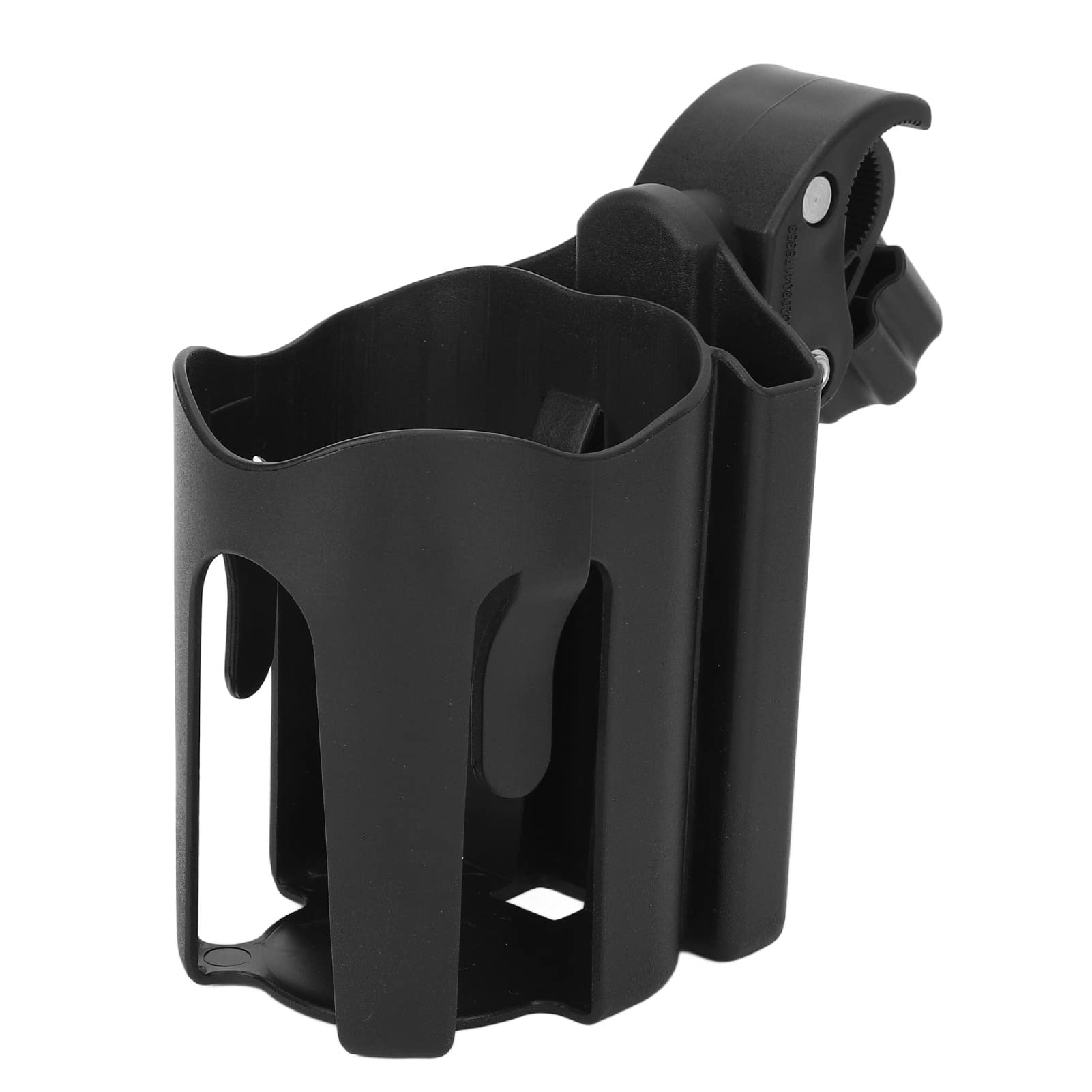 Universal Stroller Cup Holder with Phone Holder, Pram Drink Organizer for Bikes Trolleys Walkers Wheelchairs