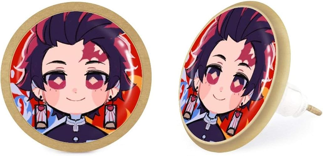 Amazon 鬼滅の刃 イヤリング ピアス 耳飾り イヤリング 小物 アクセサリー ジュエリー プレゼント 人気 きらきら シンプル 上品 誕生日 プレゼント レディース 合金 女性 ピアス 通販