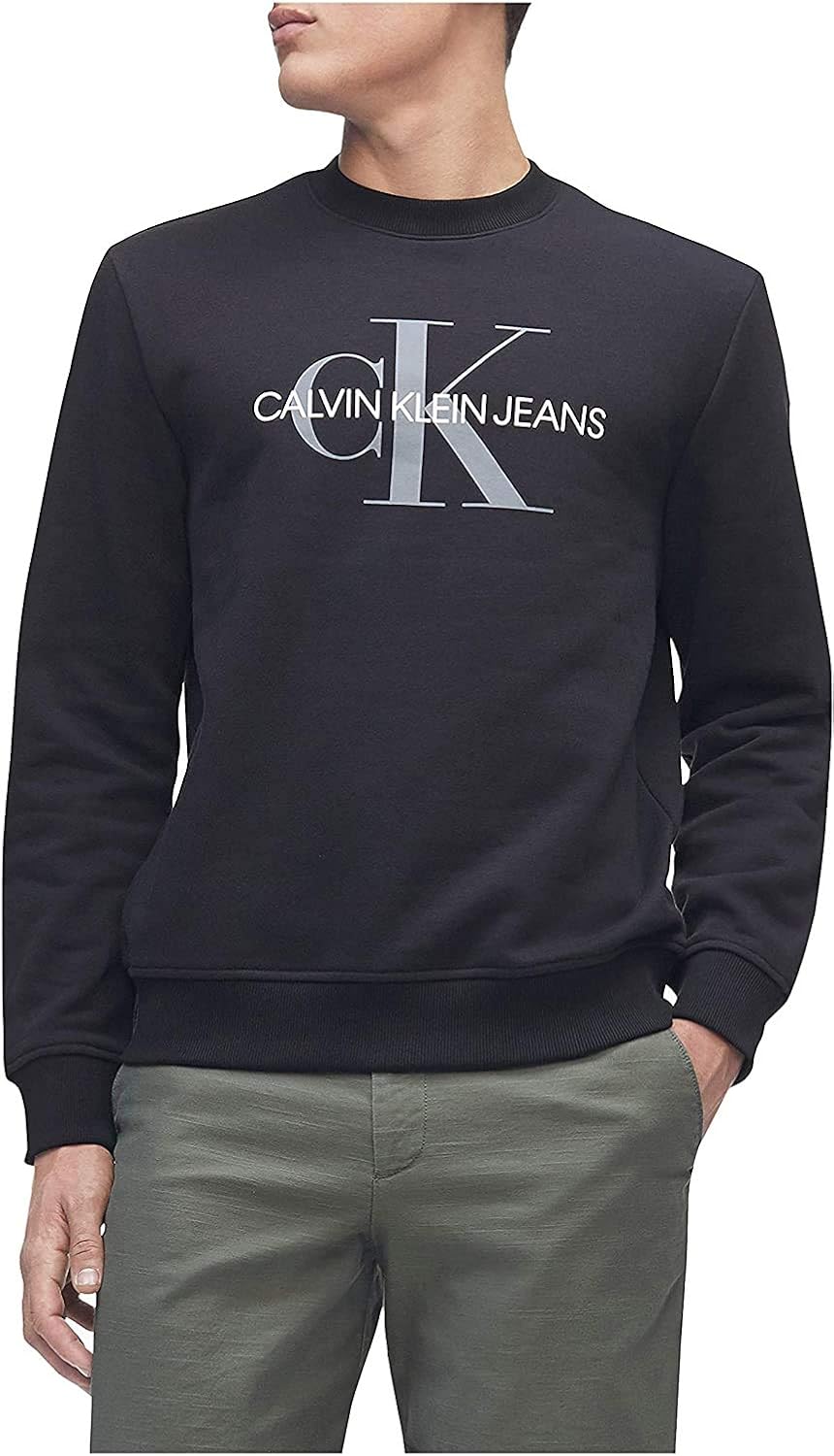 monogram logo crewneck sweatshirt