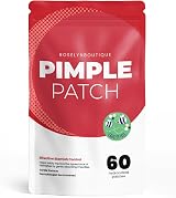roselynboutique Pimple Patches 60 Dots Tea Tree Oil Hydrocolloid 4 Sizes