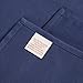 Chateau Easy-Care Cloth Dinner Napkins - Set of 12 Oversized (20 x 20 inches) - Navy Blue