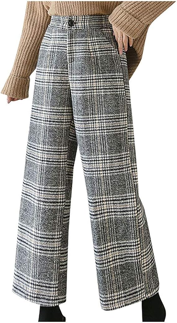 ladies wide leg corduroy trousers