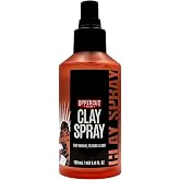 UPPERCUT DELUXE Clay Spray for Men, 5.0 oz &ndash; Texturizing Volume Spray with Natural Matte Finish &ndash; For Medium to Long Hair &ndash; Adds Grit, Thickness &amp; Reworkable Hold