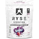 RYSE Hydration Electrolyte Powder Drink Mix Packets - Kool-Aid Grape - Sugar-Free Full Spectrum Electrolytes with Essential Vitamins, Taurine and Choline for Rehydration - 16 Serving Sticks