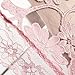 Leegoal Ladies Umbrella Lace Parasol Folding Umbrella Sun Shade Anti-uv (pink)