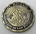 Stunning ST. Michael Patron Saint of Law Enforcement Challenge Coin. Cast with Beautiful Iron Plating & Ancient Bronze