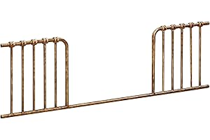 Namesake Abigail and Winston Toddler Bed Conversion Kit in Vintage Gold