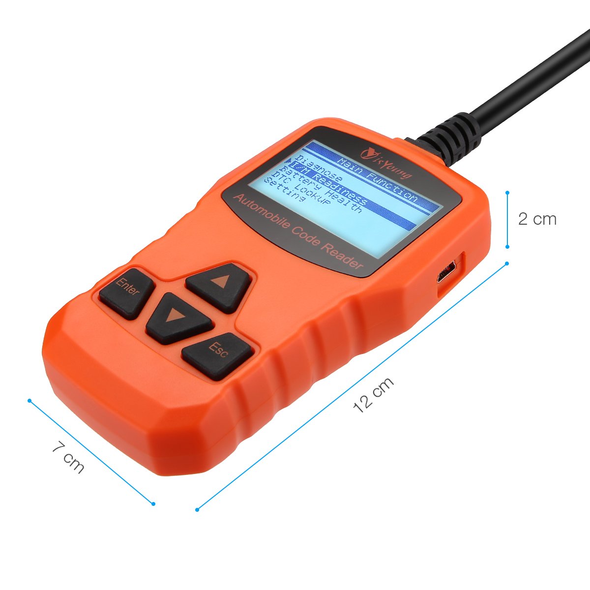 isYoung OBDII Lecteur de Code de Défaut Véhicule voiture Outils Pour Les Diagnostic Voiture OBD2 Scanner Outils Voiture