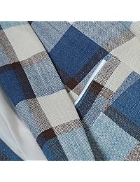 Cena para hombre con 1 botón, para fiesta, a cuadros, con diseño floral