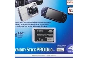 Sony - Flash memory card ( Memory Stick Duo adapter included ) - 4 GB - MS PRO DUO
