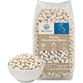 Del Colle Italian Cannellini Beans &ndash; White Kidney Beans, Dried Cannellini Beans, White Beans Dry, Italian Beans, Dry Beans for Soups, Pasta &amp; Salads &ndash; 1.1 lb (500g), Product of Italy (Pack of 1)